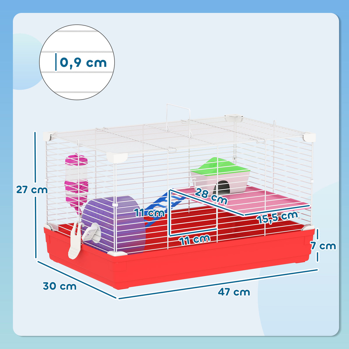 Hamster cage