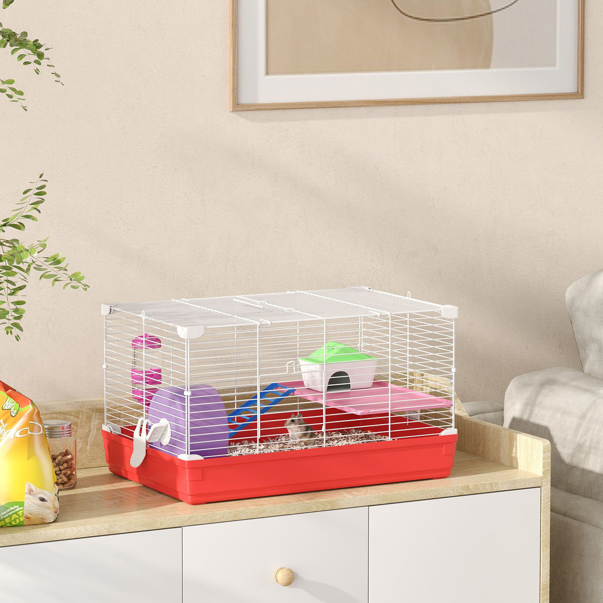 Hamster cage