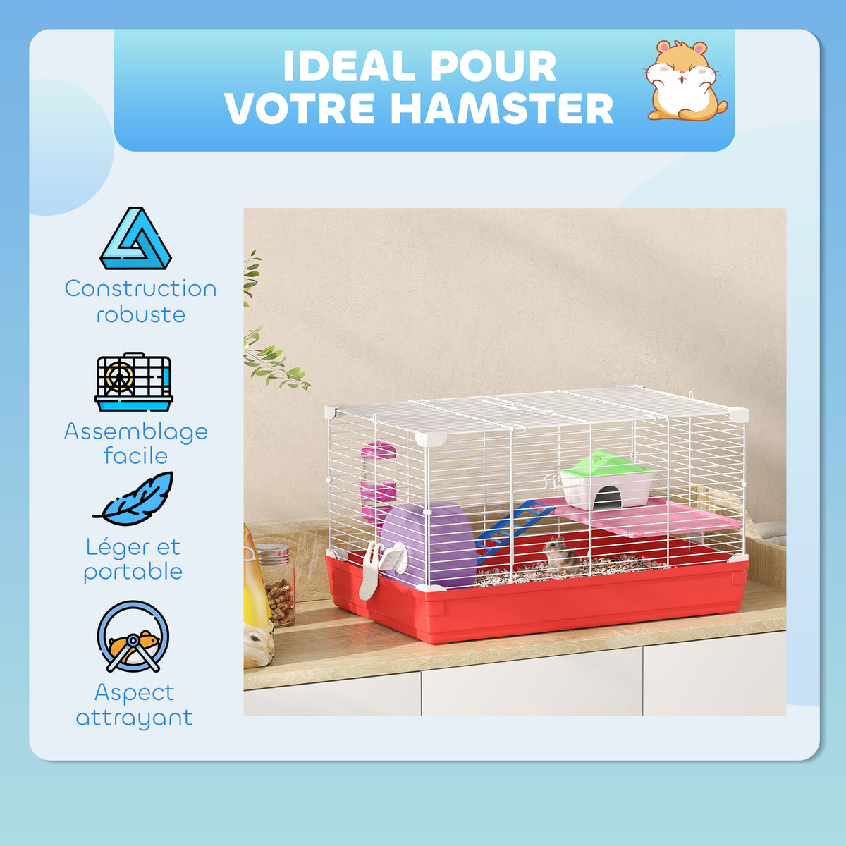 Hamster cage