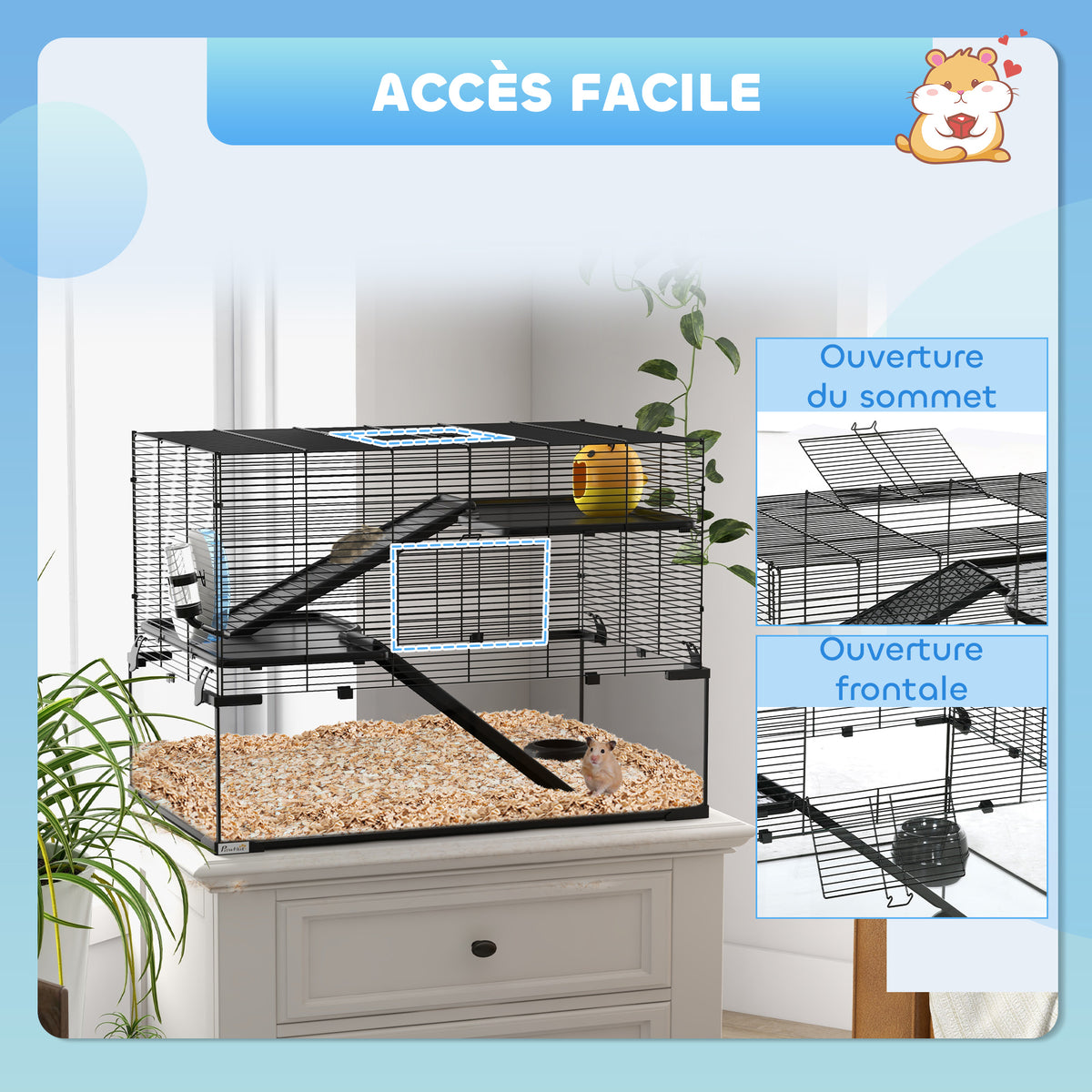 Hamster cage